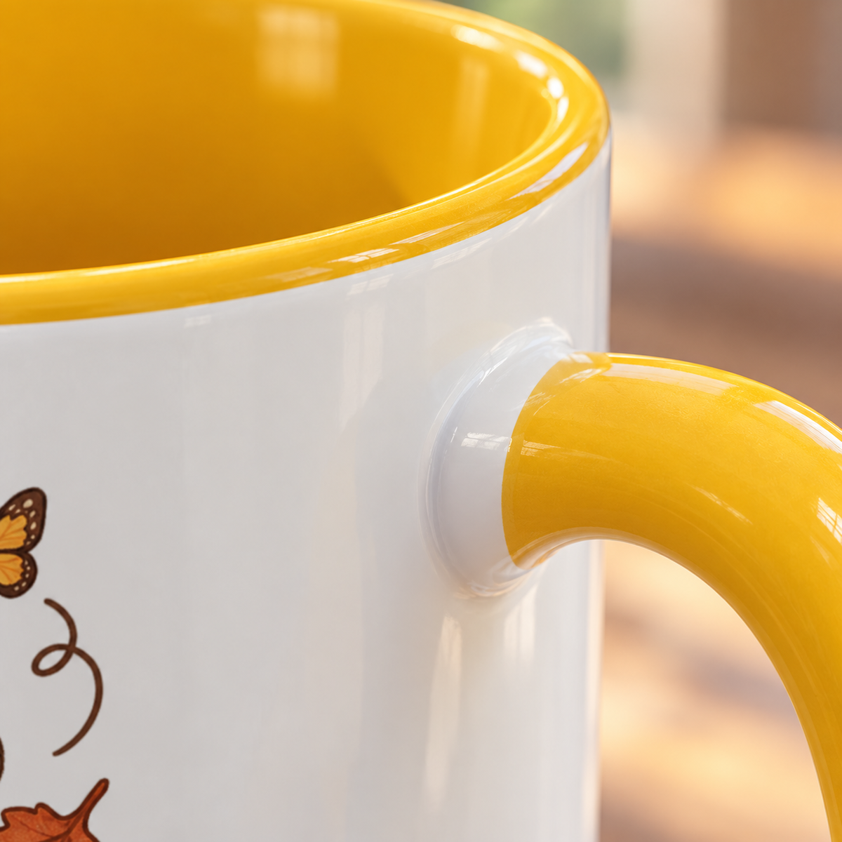 Selfie-Dackel Tasse – Fröhlicher Zweifarben-Becher