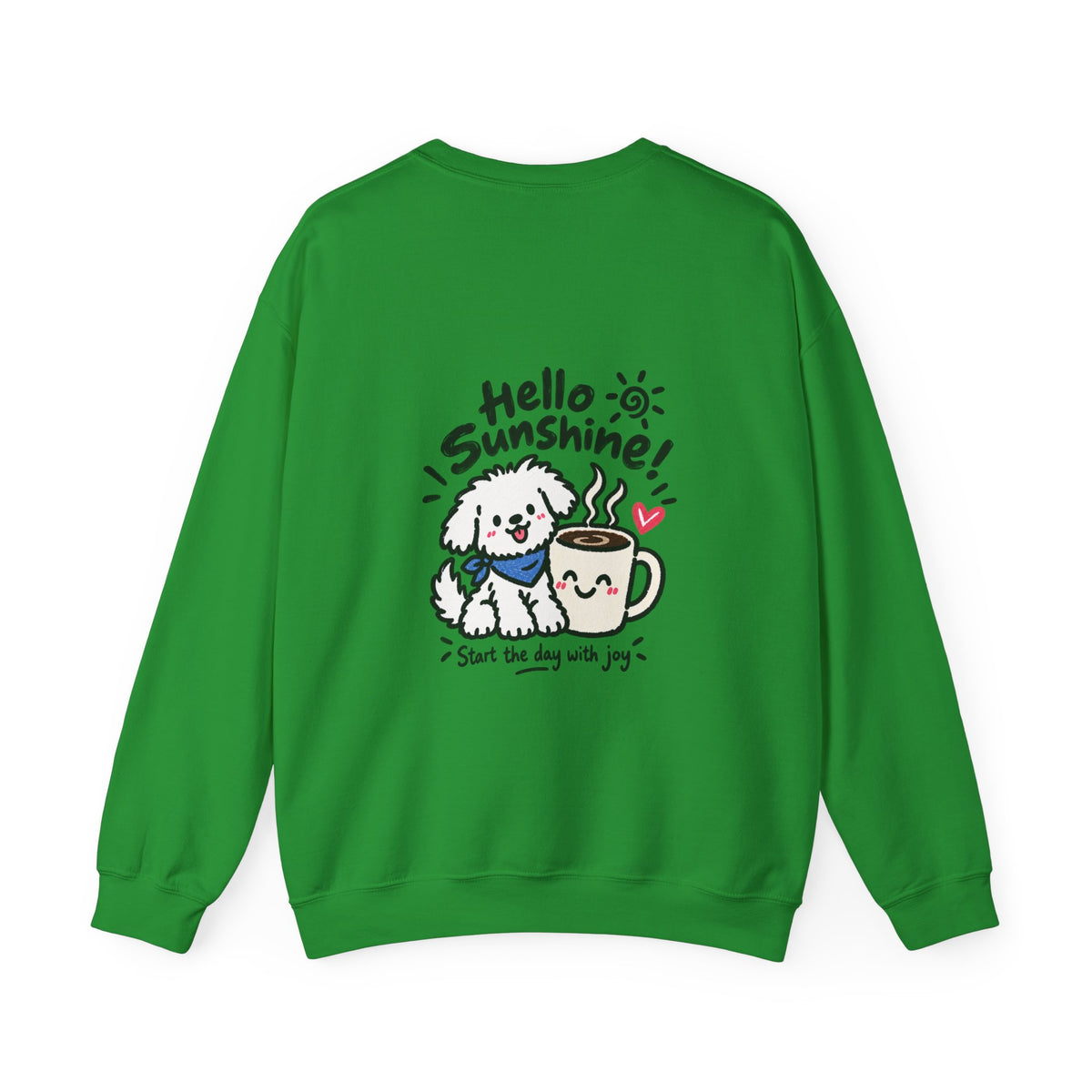 Personalisiertes Haustier-Sweatshirt „Good Day“ – Foto & Name