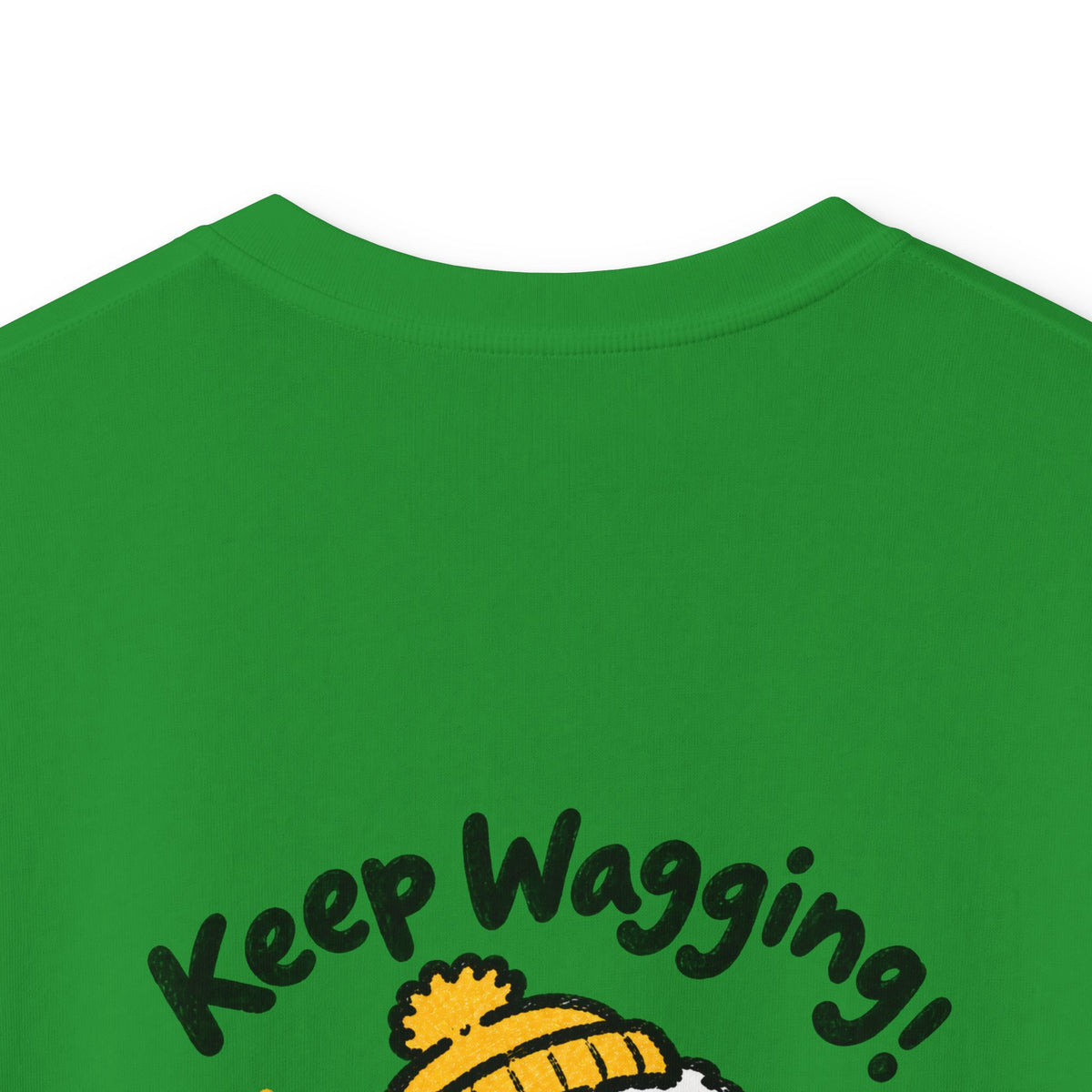 Kids Tee — 'Wag More! Keep Wagging' Cute Puppy Graphic Shirt