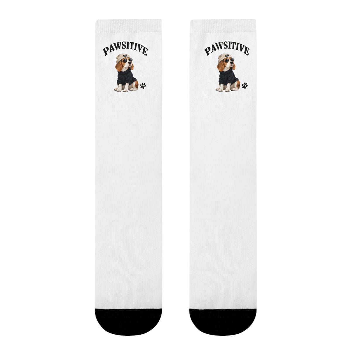 Pawsitive Dog Crew Socks — Cute Puppy Sublimation Socks