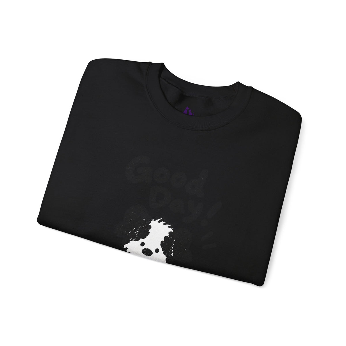 Personalisiertes Haustier-Sweatshirt „Good Day“ – Foto & Name