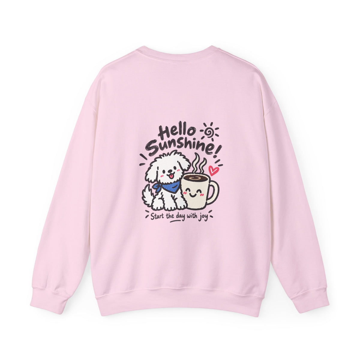 Personalisiertes Haustier-Sweatshirt „Good Day“ – Foto & Name