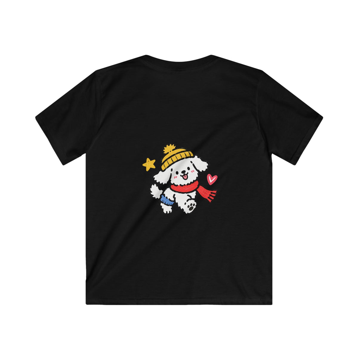Kids Tee — 'Wag More! Keep Wagging' Cute Puppy Graphic Shirt