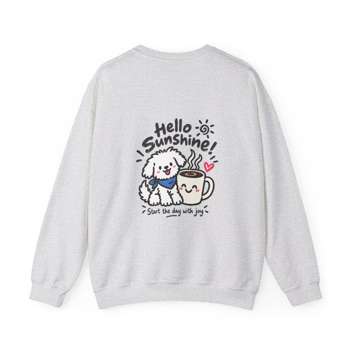 Personalisiertes Haustier-Sweatshirt „Good Day“ – Foto & Name