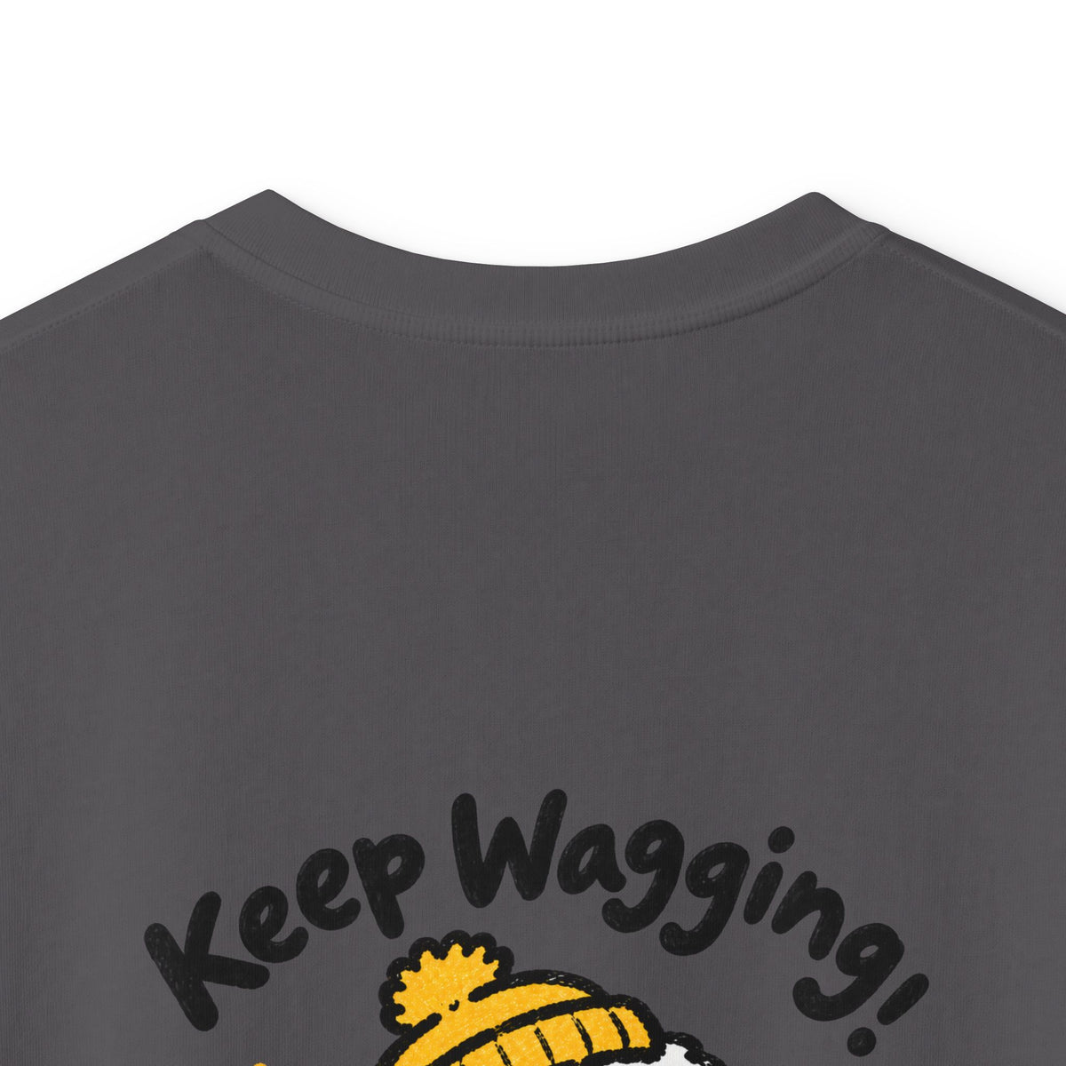 Kids Tee — 'Wag More! Keep Wagging' Cute Puppy Graphic Shirt
