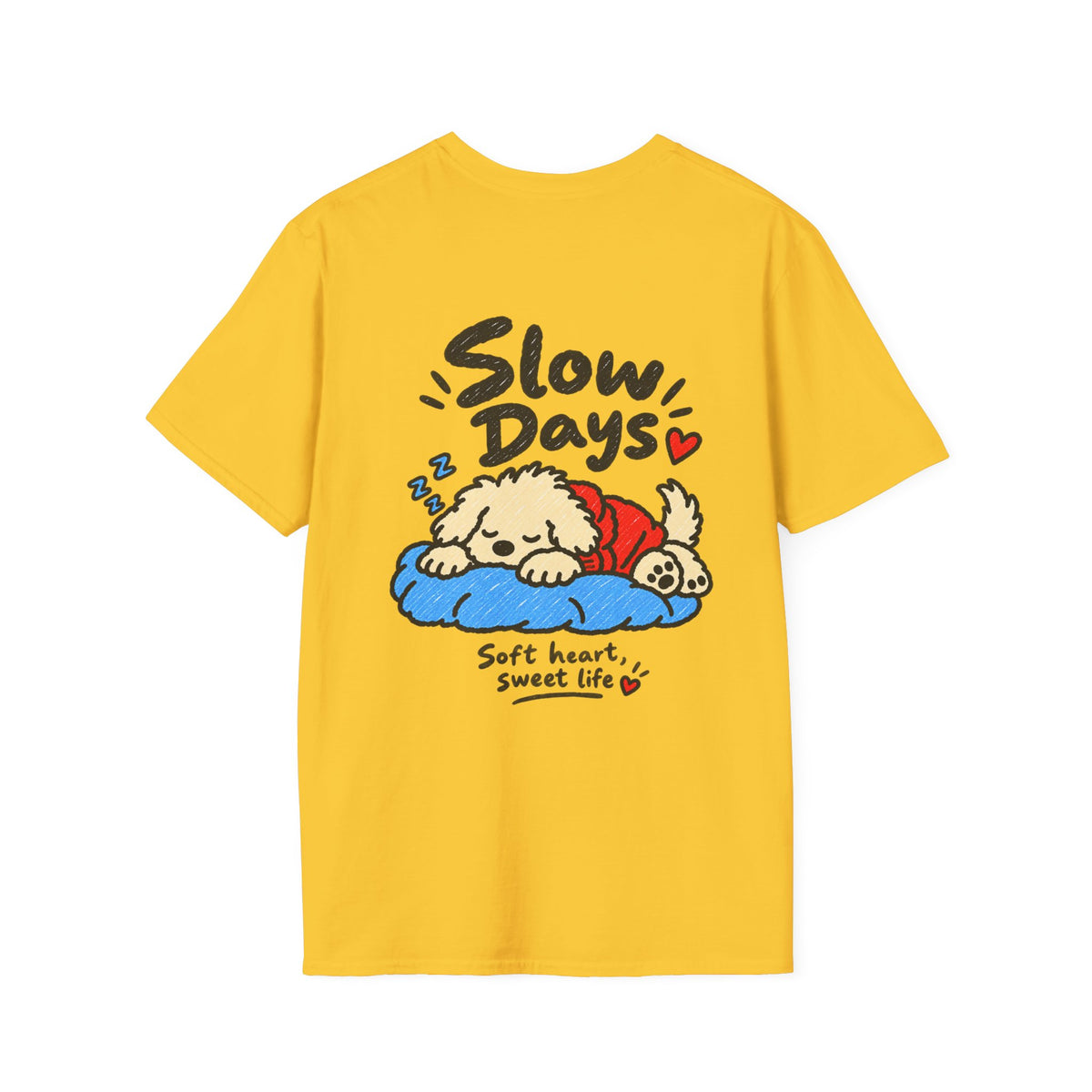 Personalisiertes Haustier-T-Shirt „Take It Easy“ – Foto & Name