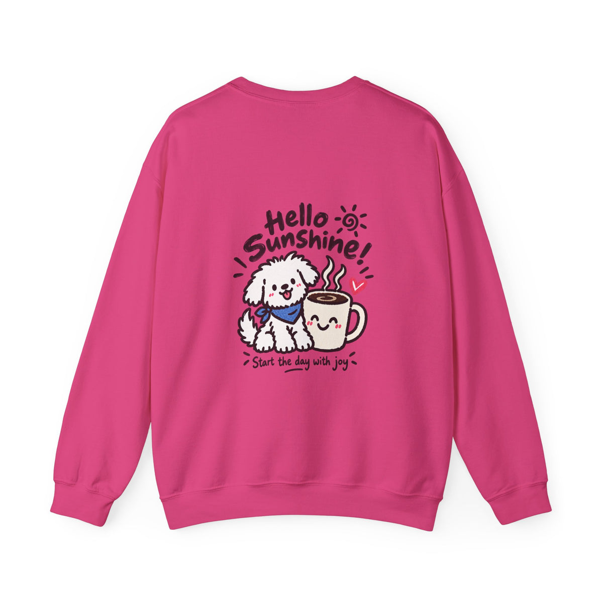 Personalisiertes Haustier-Sweatshirt „Good Day“ – Foto & Name