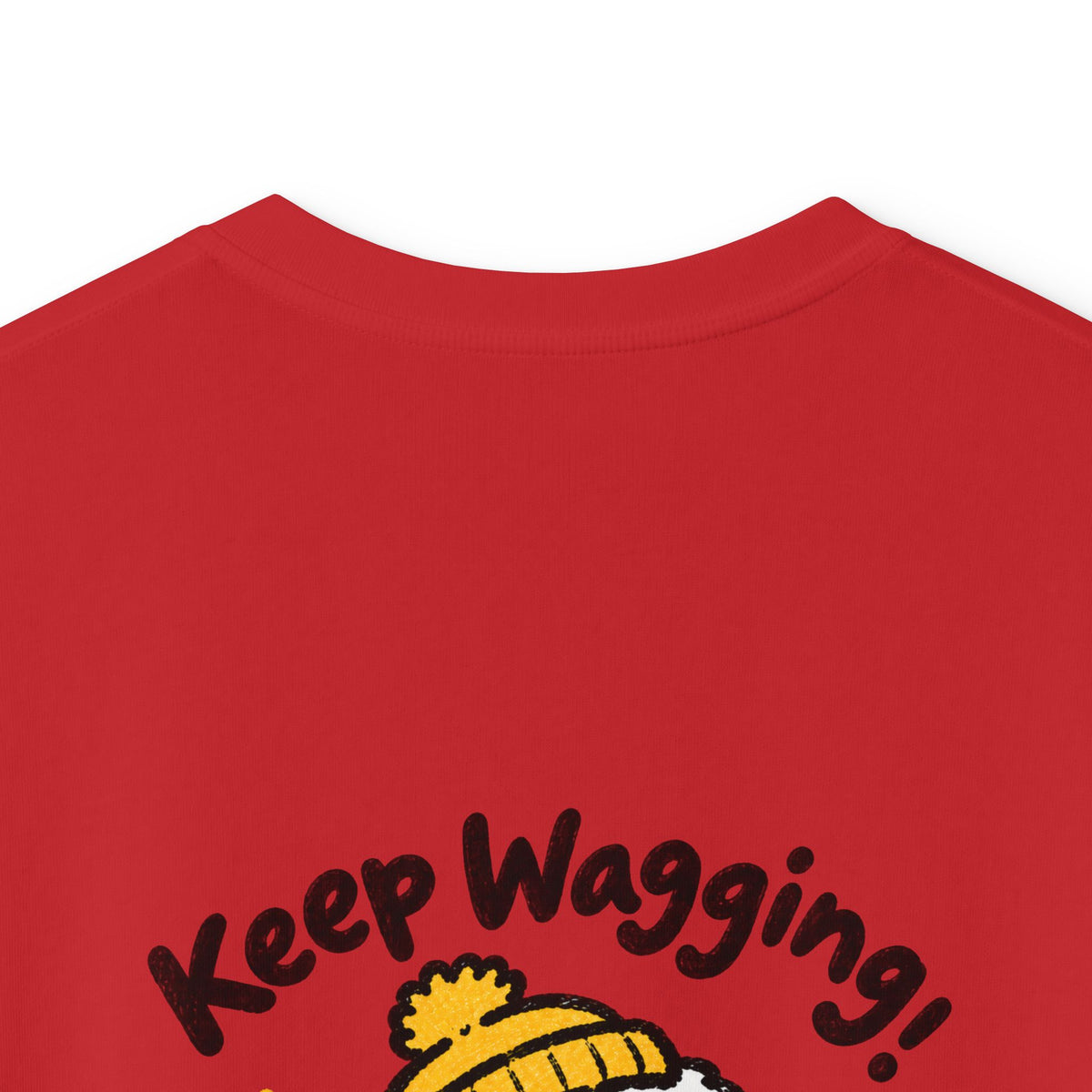 Kids Tee — 'Wag More! Keep Wagging' Cute Puppy Graphic Shirt