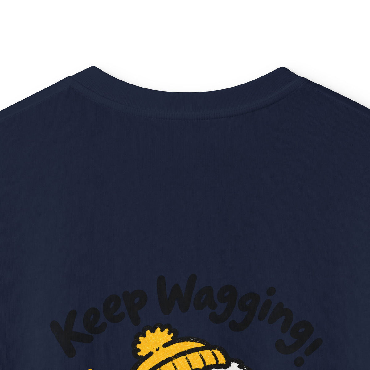 Kids Tee — 'Wag More! Keep Wagging' Cute Puppy Graphic Shirt