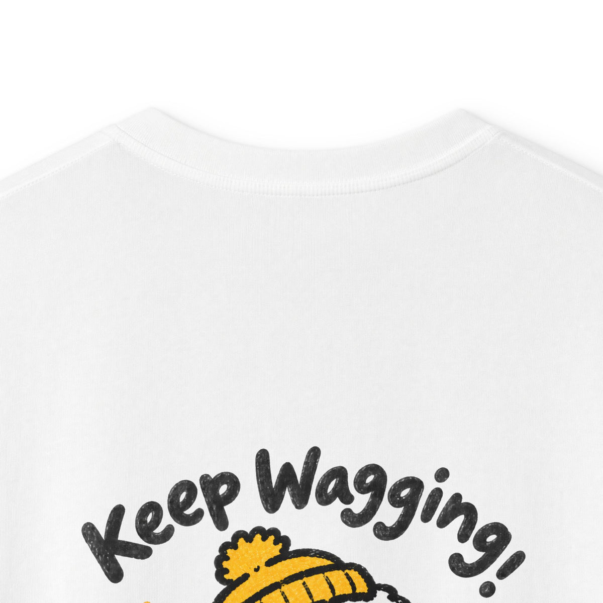 Kids Tee — 'Wag More! Keep Wagging' Cute Puppy Graphic Shirt