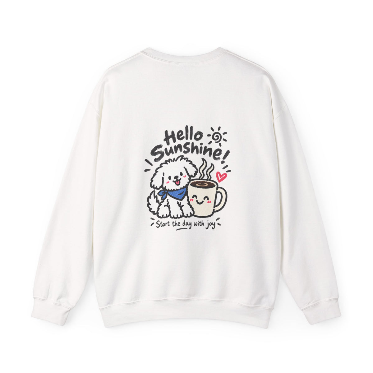 Personalisiertes Haustier-Sweatshirt „Good Day“ – Foto & Name