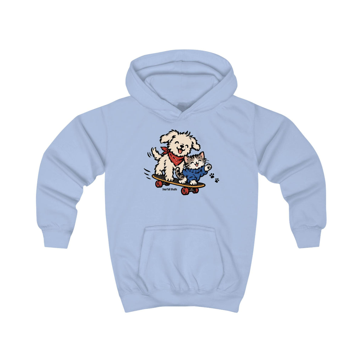 kids hoodie additional Printify product view 2