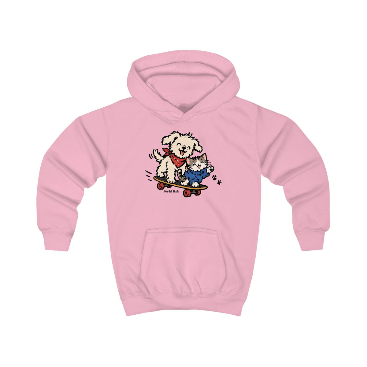 kids hoodie additional Printify product view 5