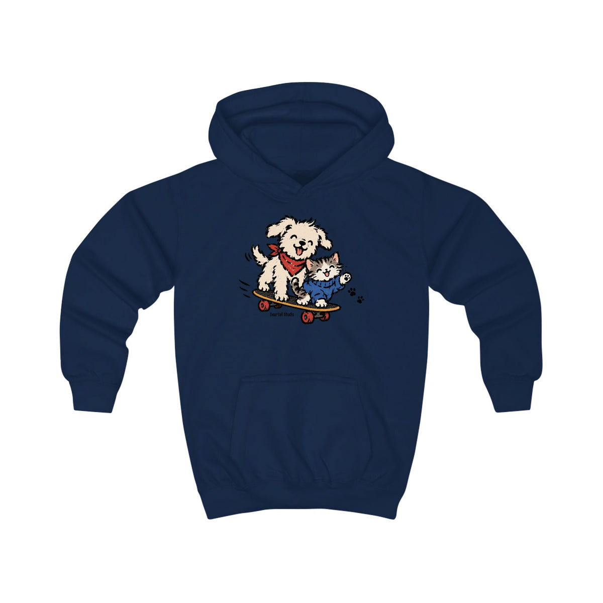 kids hoodie additional Printify product view 3