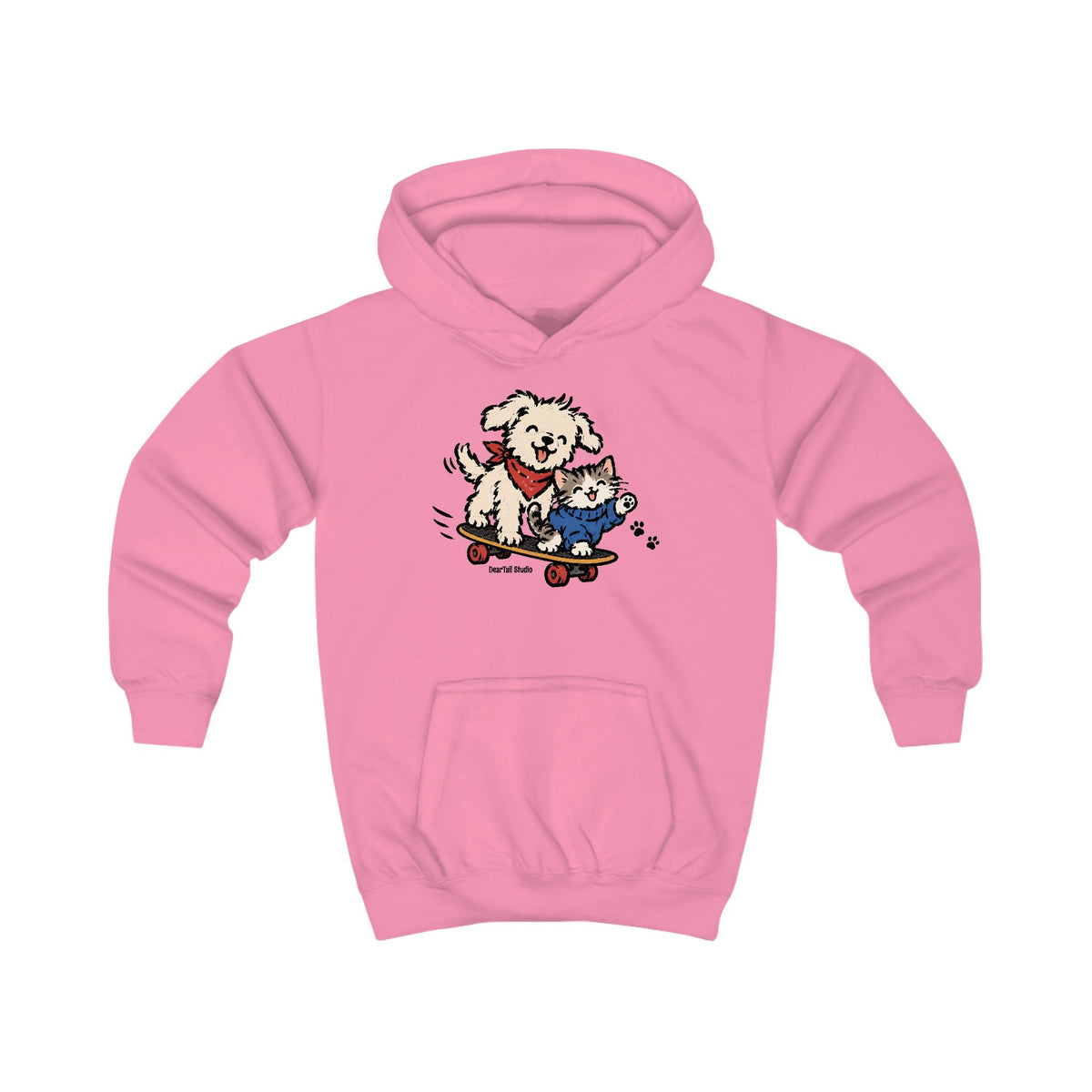 kids hoodie additional Printify product view 6