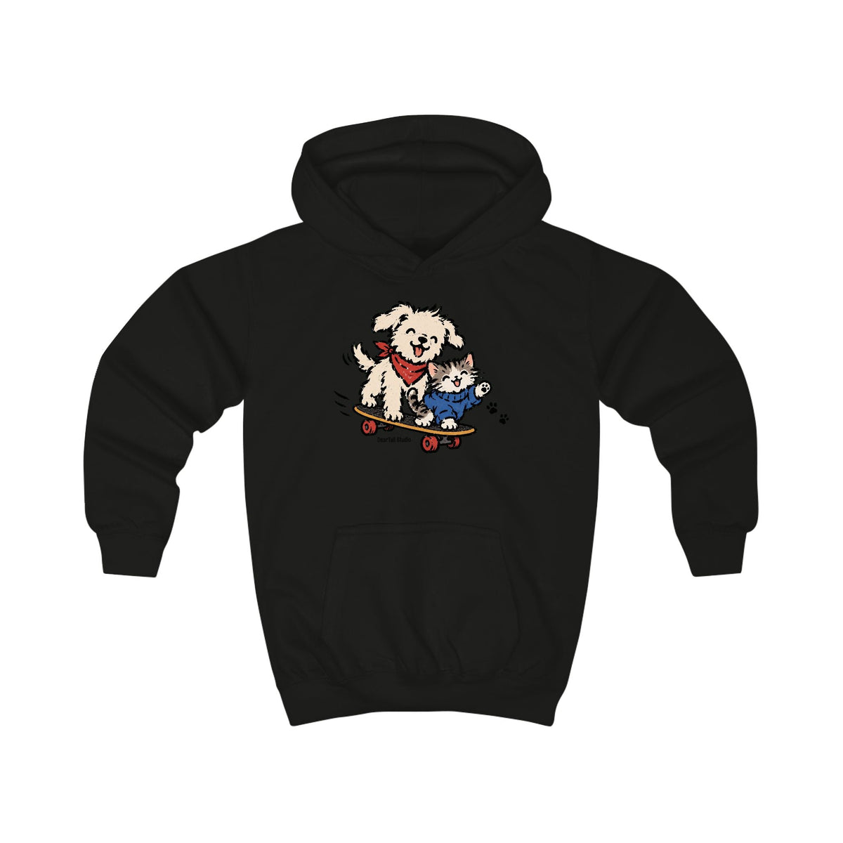 kids hoodie additional Printify product view 1