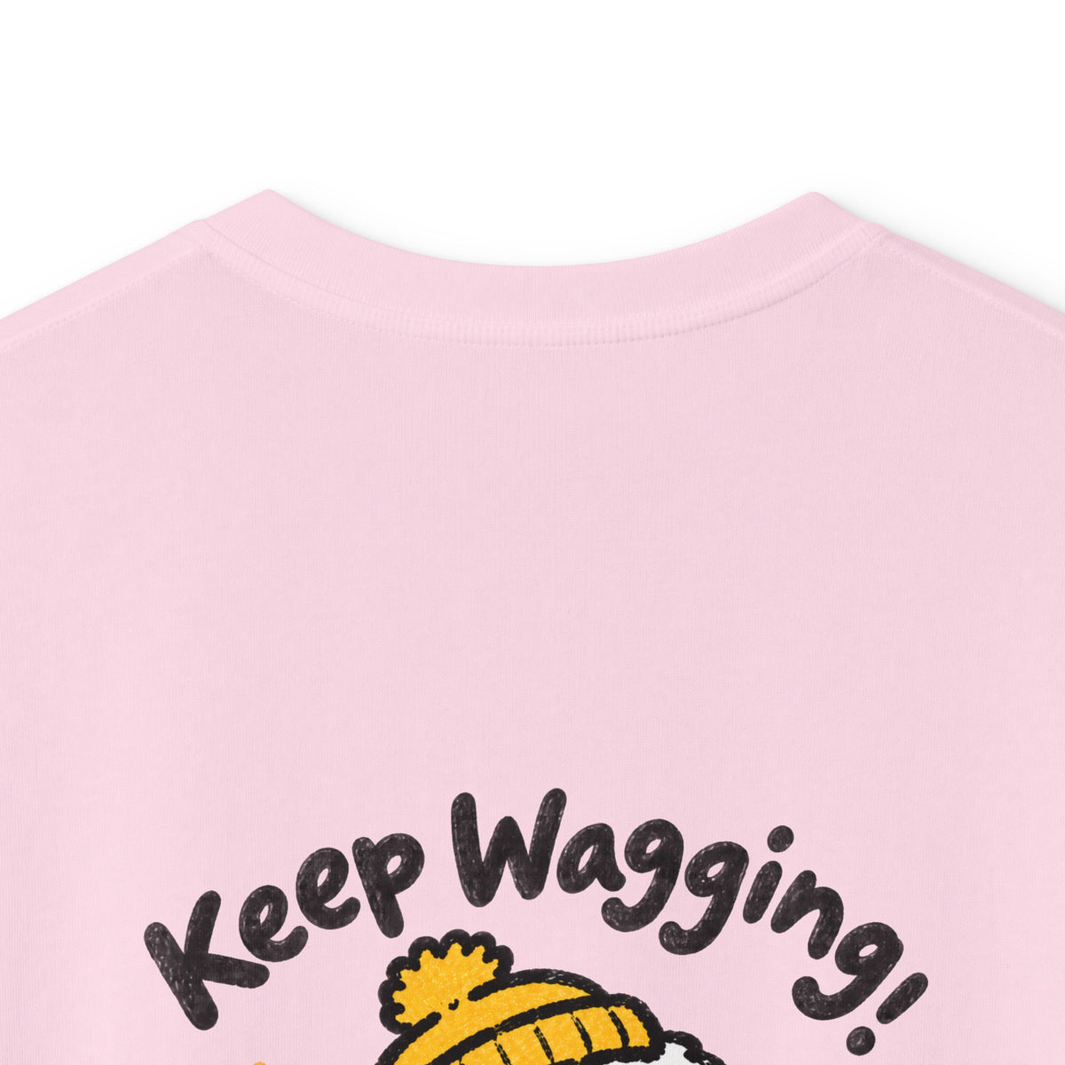 Kids Tee — 'Wag More! Keep Wagging' Cute Puppy Graphic Shirt