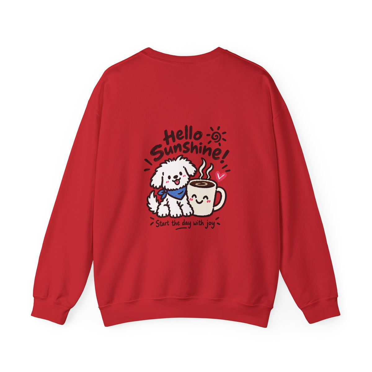 Personalisiertes Haustier-Sweatshirt „Good Day“ – Foto & Name