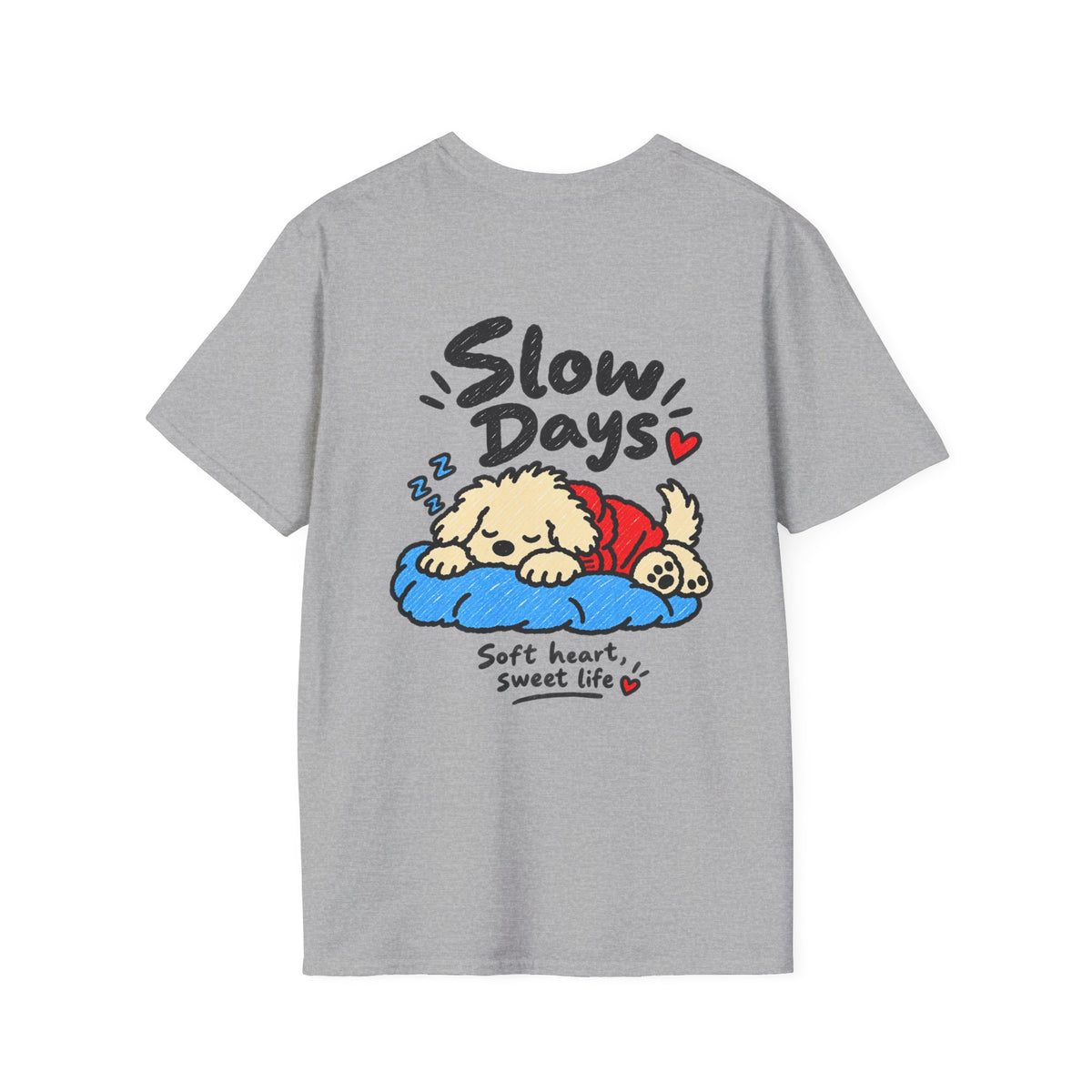 Personalisiertes Haustier-T-Shirt „Take It Easy“ – Foto & Name