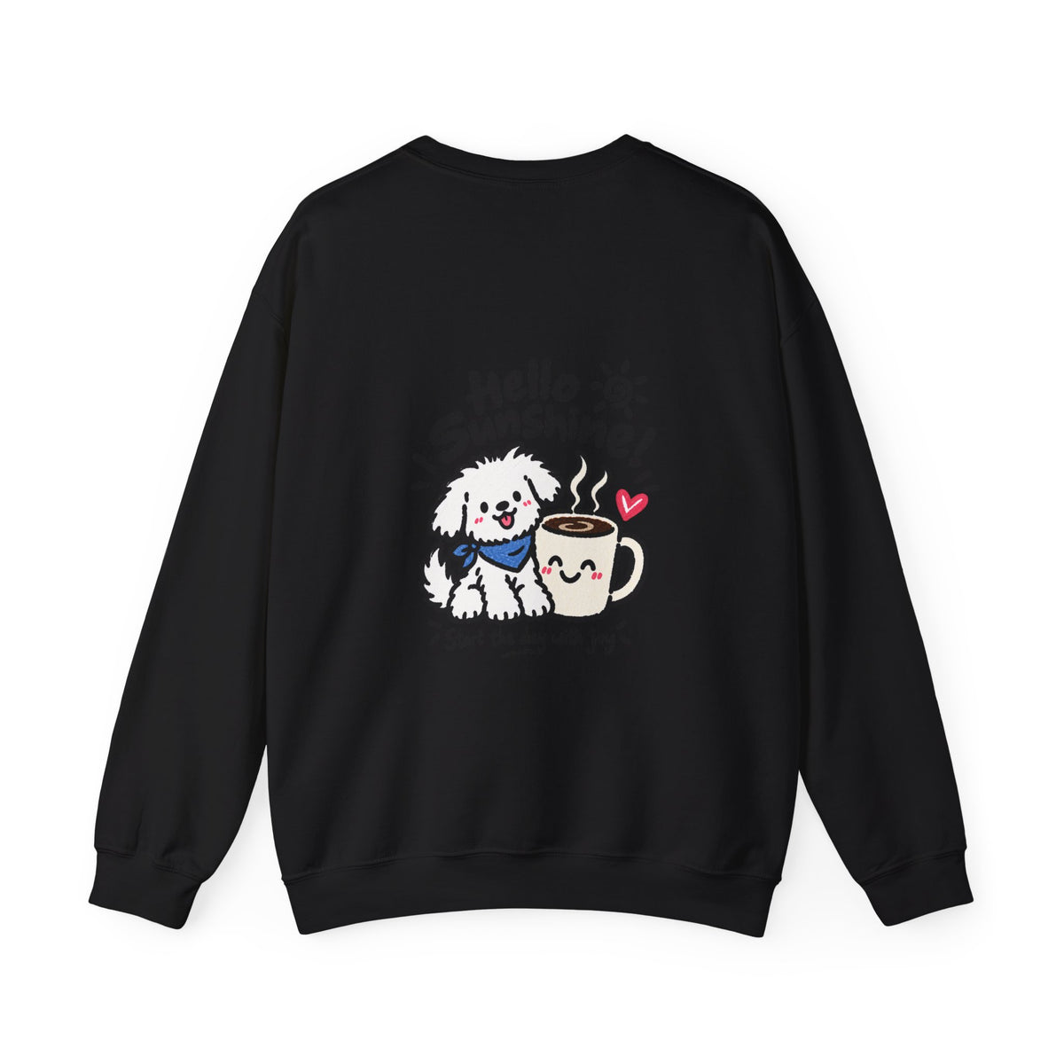 Personalisiertes Haustier-Sweatshirt „Good Day“ – Foto & Name